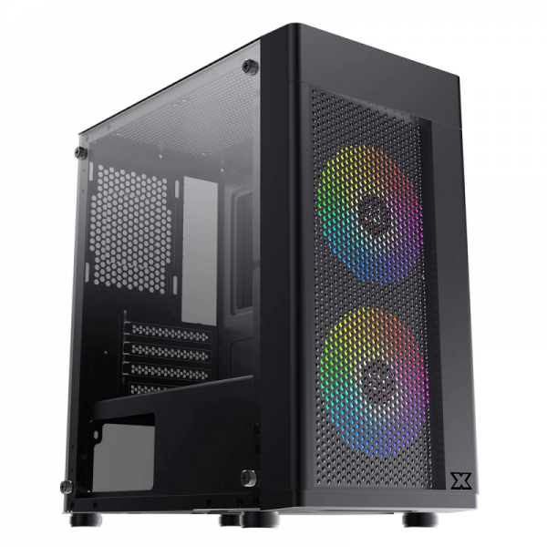 XIGMATEK AERO 2F (Black/White), (mATX)