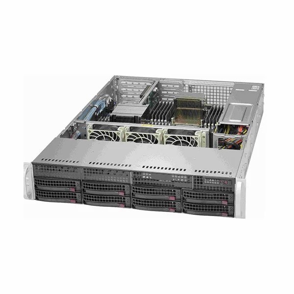 Chassis Supermicro CSE-825TQ-600LPB