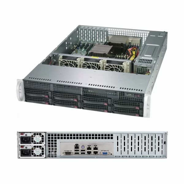 Chassis Supermicro CSE-825TQC-R740LPB