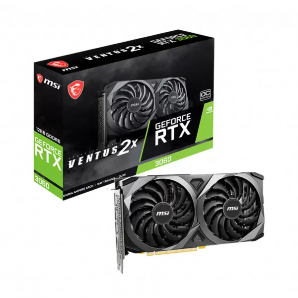 Card Màn Hình Nvidia MSI GeForce RTX 3060 VENTUS 2X 12G OC V2 (LHR)