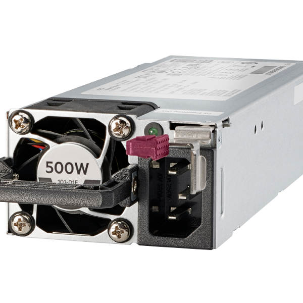 HPE 500W Flex Slot Platinum Hot Plug Low Halogen Power Supply Kit